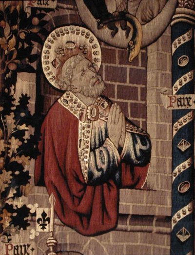 La Vision des Animaux Impurs et Saint Pierre en Prière, de La Vie de Saint Pierre - French School